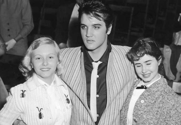 Elvis Presley in St. Louis in 1957
